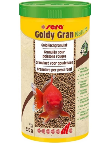 Sera Goldy Gran aliment en granulés pour poissons rouges