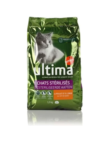 

ULTIMA Kroketten sterilisiert mit Hühnchen - Für Katzen - 1,5 kg